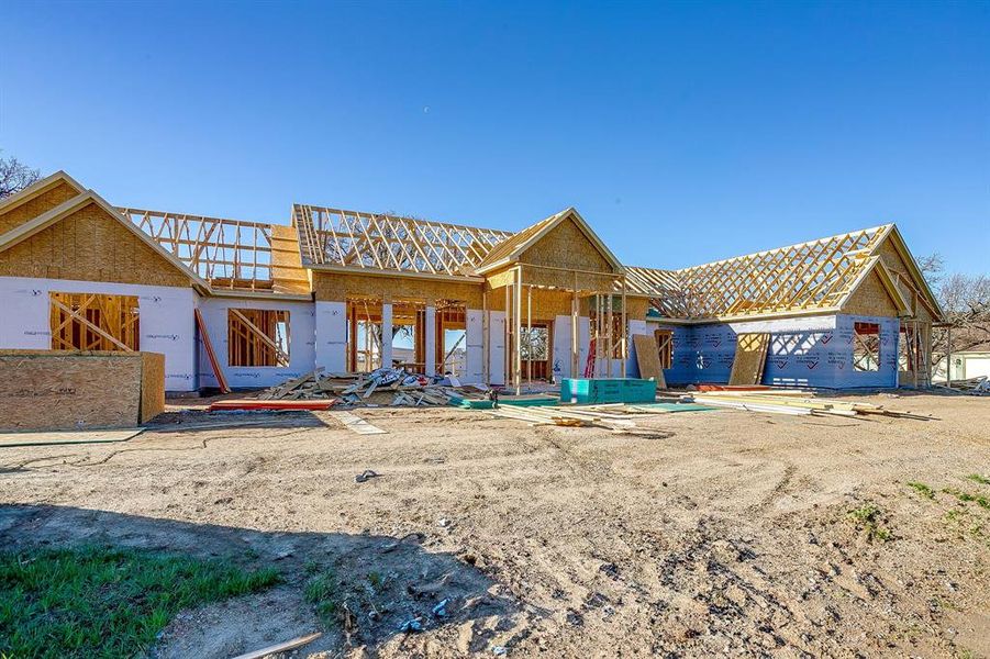 In-progress construction of a new home in , Lipan, TX (Image 4). In-progress construction of a new home in , Lipan, TX (Image 4).