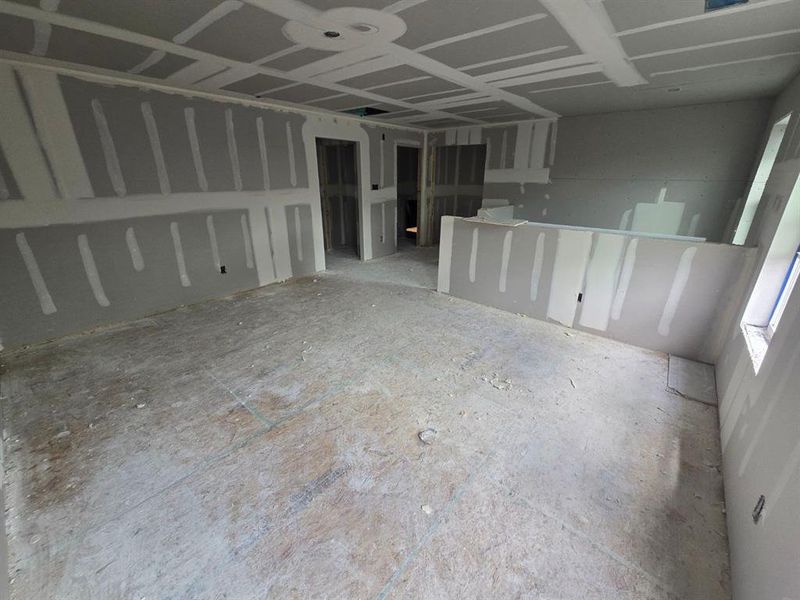 In-progress construction of a new home in Morningstar, Aledo, TX (Image 11).