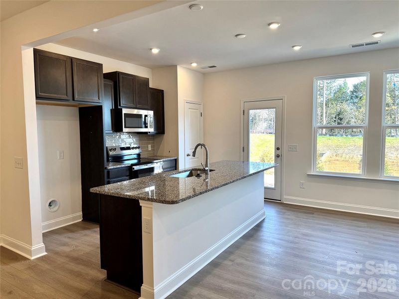 Furnished interior view inside a new home in Bell Glen, Charlotte (Image 29). Furnished interior view inside a new home in Bell Glen, Charlotte (Image 29).