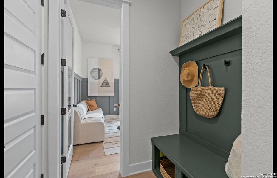 Furnished interior view inside a new home in Bison Ridge, San Antonio (Image 31).