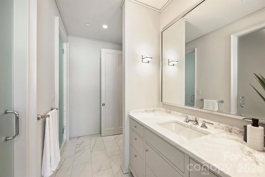 Furnished interior view inside a new home in , Charlotte (Image 14).