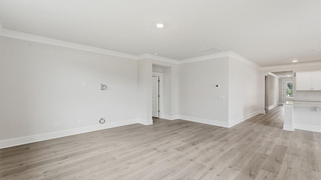 Spacious, unfurnished interior of a new home in Sheep Island, Summerville (Image 29).