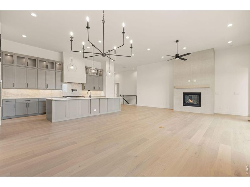 Spacious, unfurnished interior of a new home in RainDance, Windsor (Image 43).