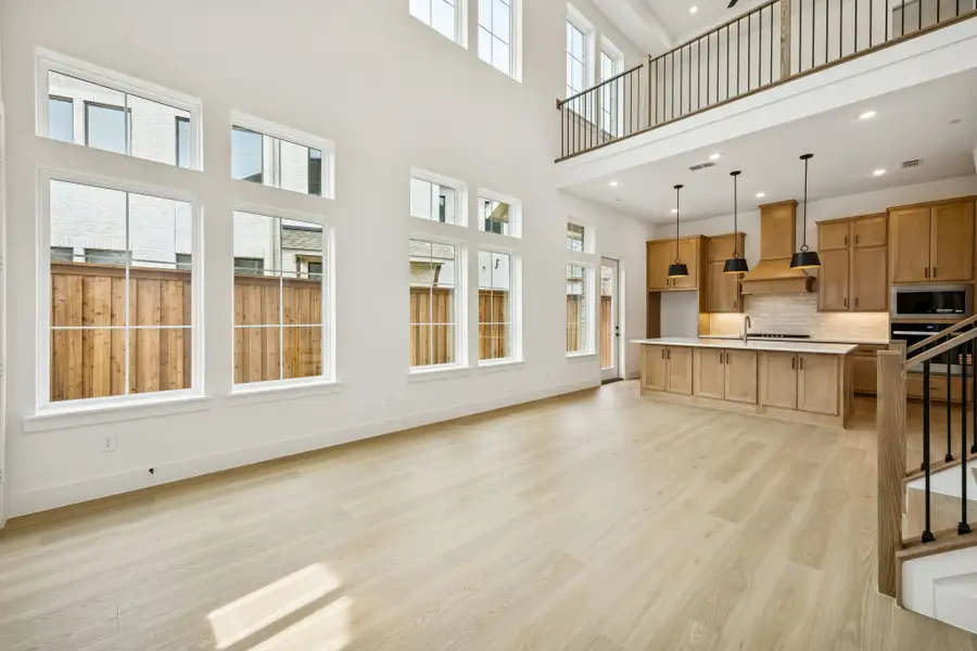Spacious, unfurnished interior of a new home in Newman Village Townhomes, Frisco (Image 20).