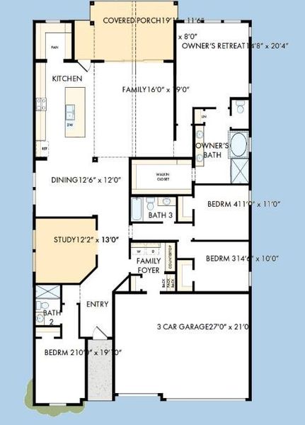 The success of a floor plan is the way you can move through it…You’ll be amazed at how well this home lives…We call it traffic patterns.