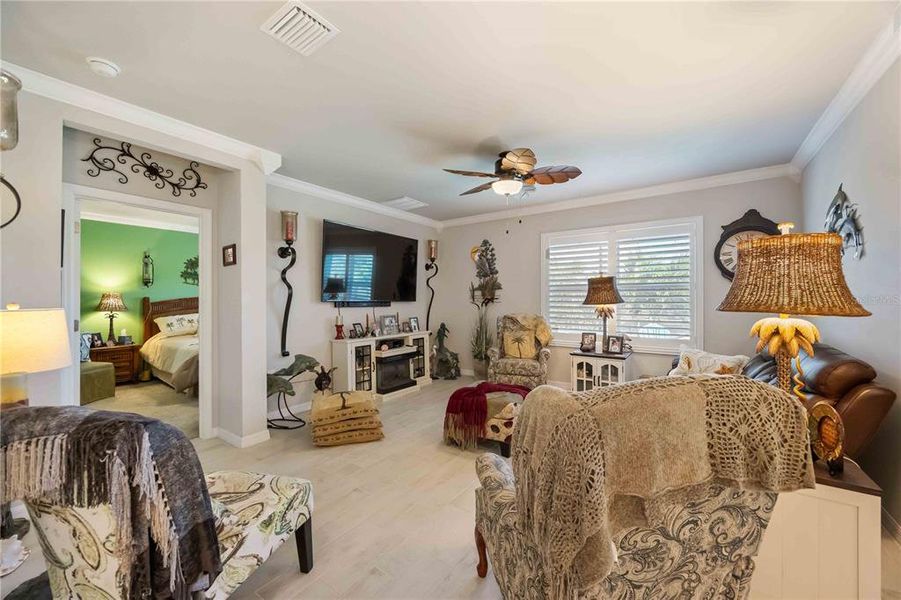 Furnished interior view inside a new home in Burnt Store Village, Punta Gorda (Image 39).
