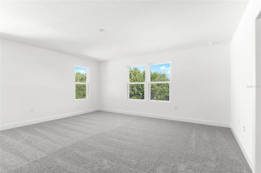 Spacious, unfurnished interior of a new home in Seasons at Wekiva Ridge, Mount Dora (Image 16). Spacious, unfurnished interior of a new home in Seasons at Wekiva Ridge, Mount Dora (Image 16).