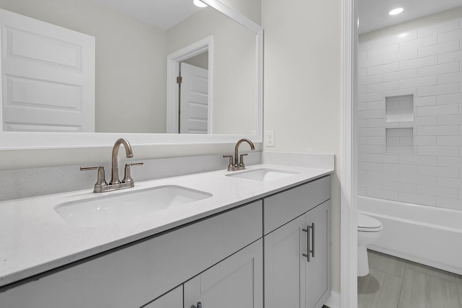 Furnished interior view inside a new home in Six Oaks, Summerville (Image 14).