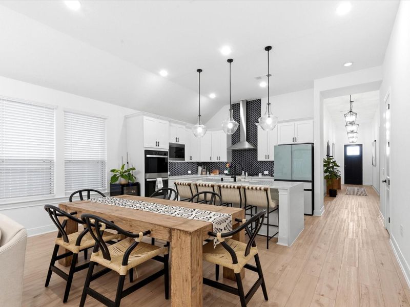 Furnished interior view inside a new home in Ellerden, Tomball (Image 5).