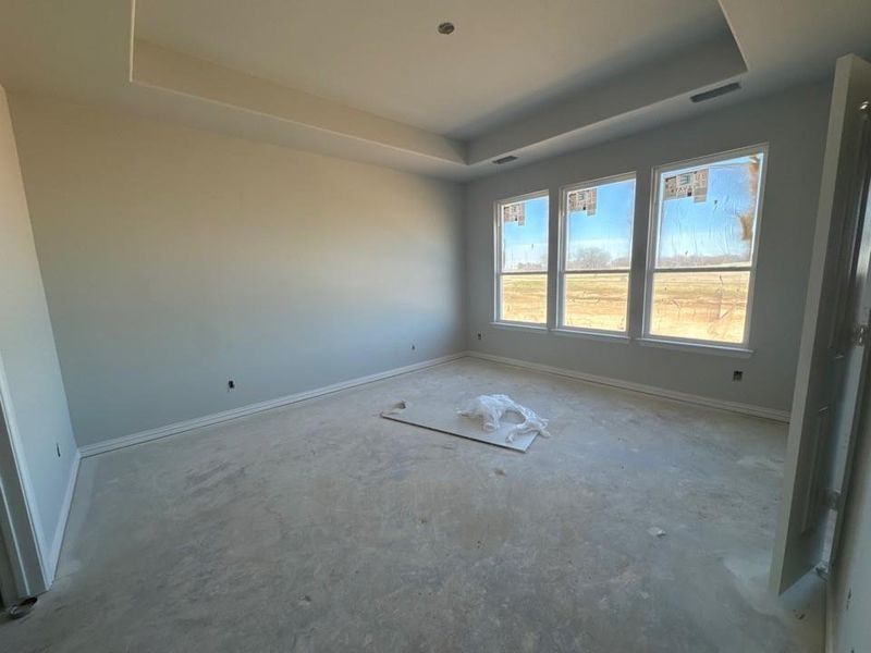 In-progress construction of a new home in Fairview Meadows, New Fairview, TX (Image 8).