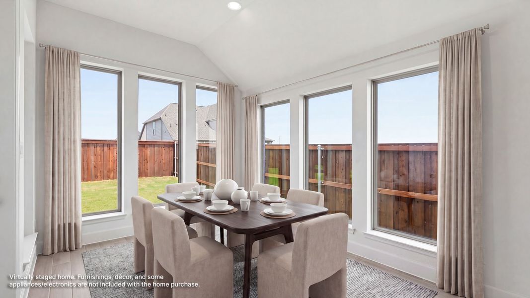 Furnished interior view inside a new home in Meraki, Forney (Image 9).