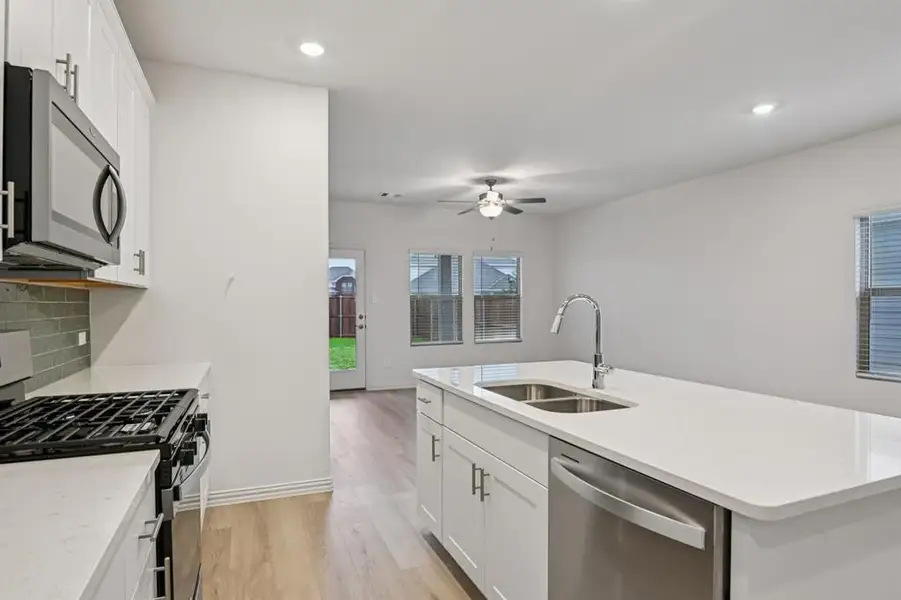 Furnished interior view inside a new home in Lakehaven - Spring Series, Farmersville (Image 16).