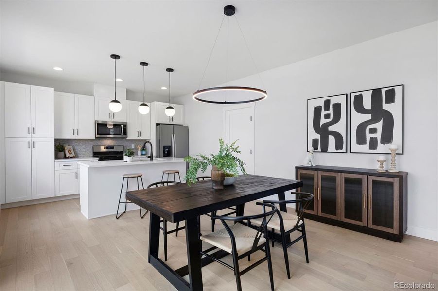 Furnished interior view inside a new home in , Wheat Ridge (Image 14). Furnished interior view inside a new home in , Wheat Ridge (Image 14).