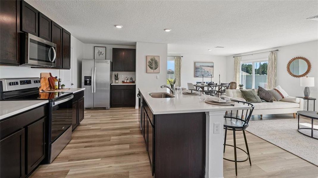 Furnished interior view inside a new home in Twisted Oaks, Wildwood (Image 22).