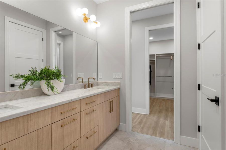 Furnished interior view inside a new home in , Tampa (Image 34).