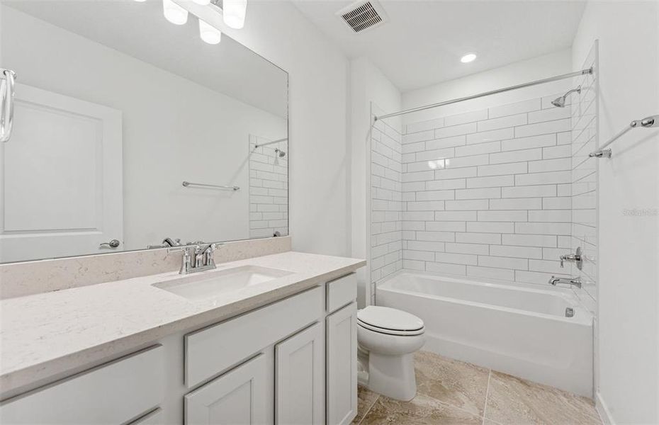 Furnished interior view inside a new home in Oakfield Trails, Parrish (Image 4).