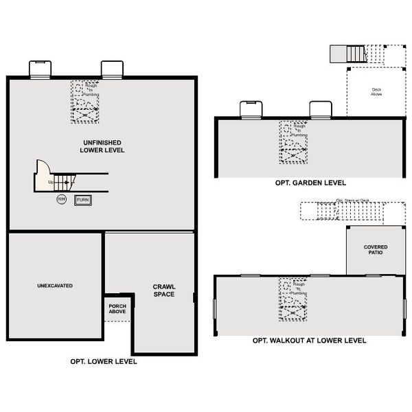 2D floor plan layout of this home in The Overlook at Johnstown Farms, Johnstown, CO (Image 4). 2D floor plan layout of this home in The Overlook at Johnstown Farms, Johnstown, CO (Image 4).