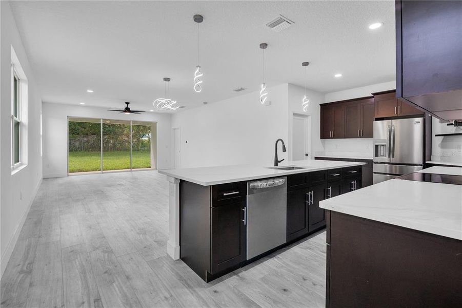 Furnished interior view inside a new home in , Apopka (Image 3).
