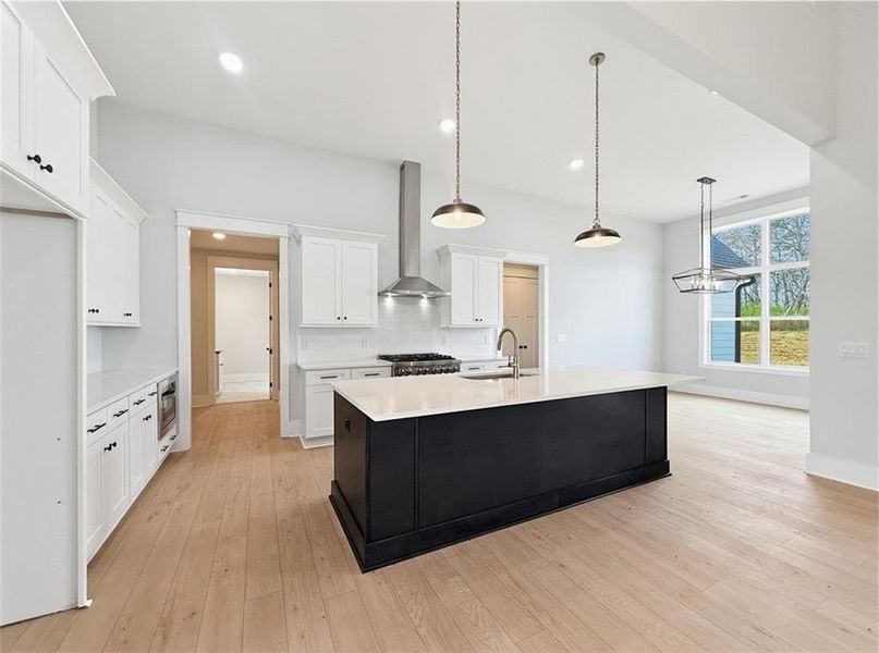 Furnished interior view inside a new home in , Rydal (Image 10).