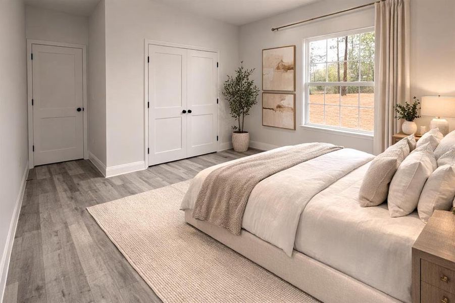 Furnished interior view inside a new home in , Ocala (Image 9).