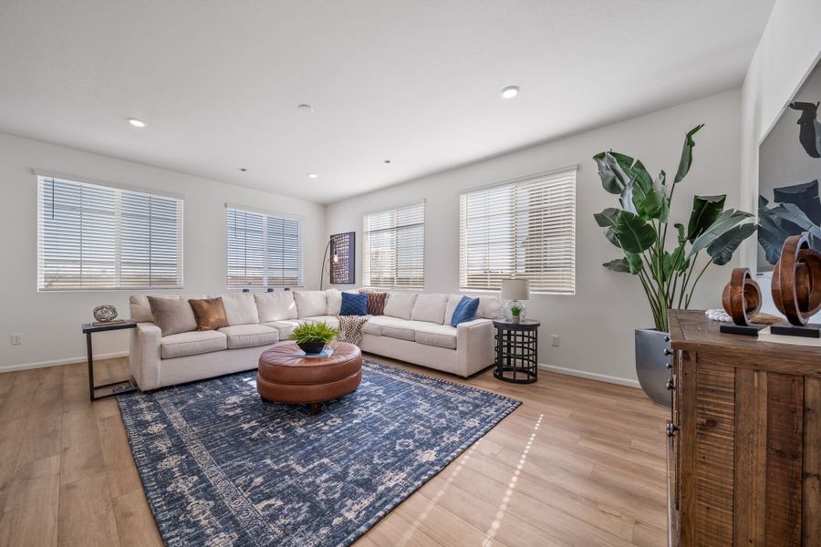 Furnished interior view inside a new home in Green Valley Ranch, Aurora (Image 11).