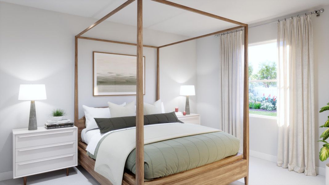 Primary Bedroom - Wellington at Brack Ranch in St. Cloud, FL by Landsea Homes