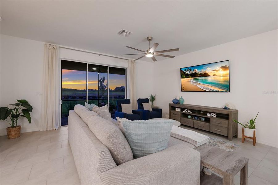 Furnished interior view inside a new home in Rye Ranch, Parrish (Image 17).