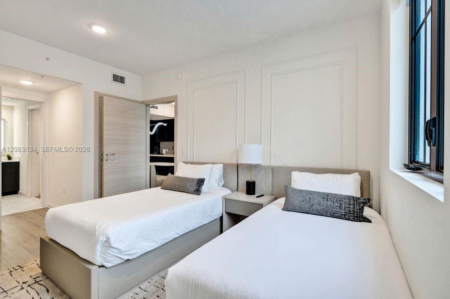 Furnished interior view inside a new home in , Coral Gables (Image 3). Furnished interior view inside a new home in , Coral Gables (Image 3).