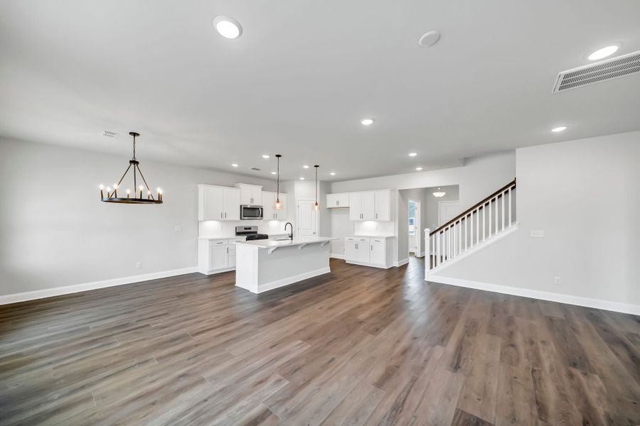 Spacious, unfurnished interior of a new home in Monroe Preserve, Chapin (Image 47).