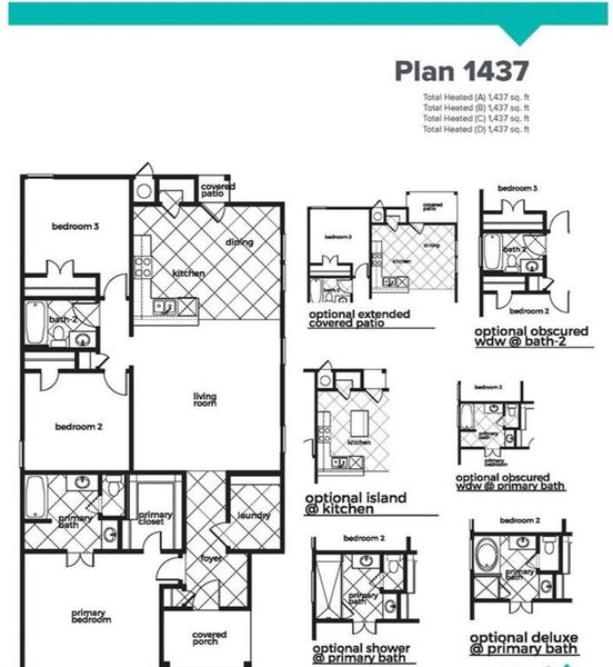 Harvest Ridge 1419 Floor Plan