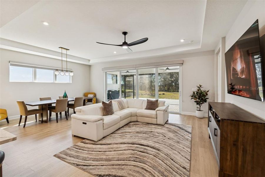 Furnished interior view inside a new home in , Tavares (Image 18).