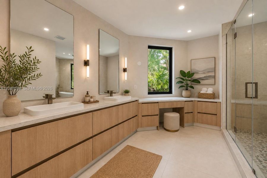 Furnished interior view inside a new home in , Marathon (Image 22). Furnished interior view inside a new home in , Marathon (Image 22).