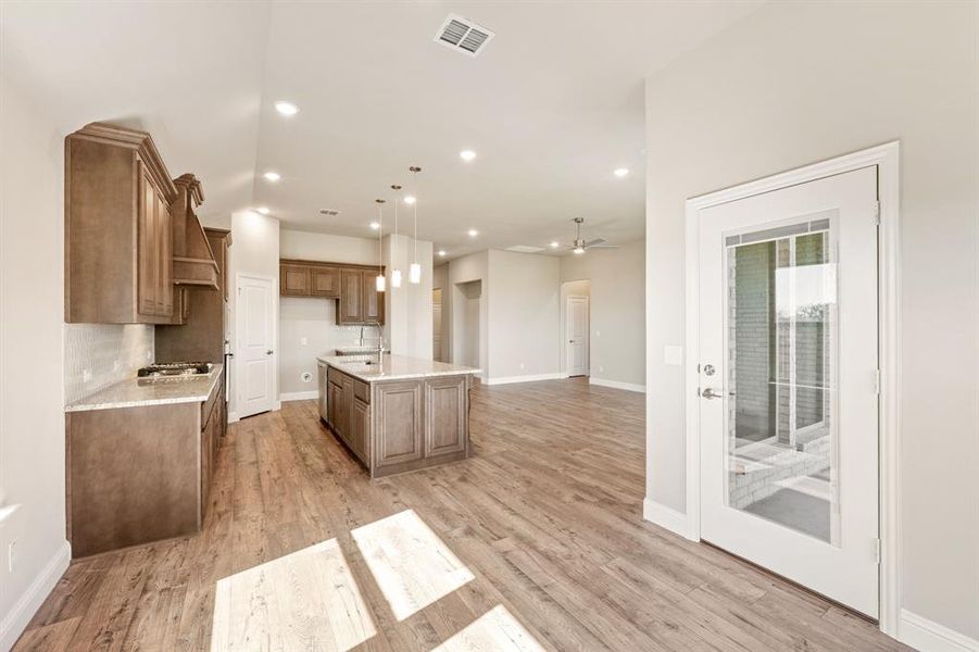 Furnished interior view inside a new home in Sunset Ridge, Alvarado (Image 11).