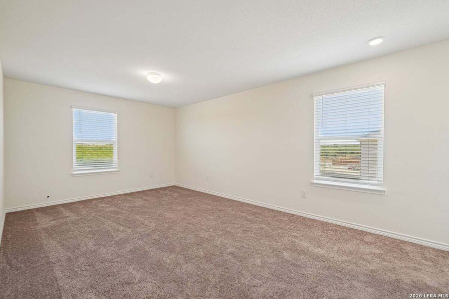 Spacious, unfurnished interior of a new home in Legend Heights - Heritage Collection, New Braunfels (Image 26). Spacious, unfurnished interior of a new home in Legend Heights - Heritage Collection, New Braunfels (Image 26).