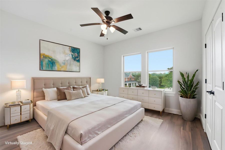 Furnished interior view inside a new home in , Houston (Image 13). Furnished interior view inside a new home in , Houston (Image 13).