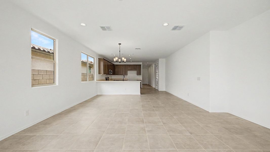 Representative furnished interior of a home built from the Larkspur by DRB Homes in Saguaro Hills at Vistancia, Peoria (Image 8).