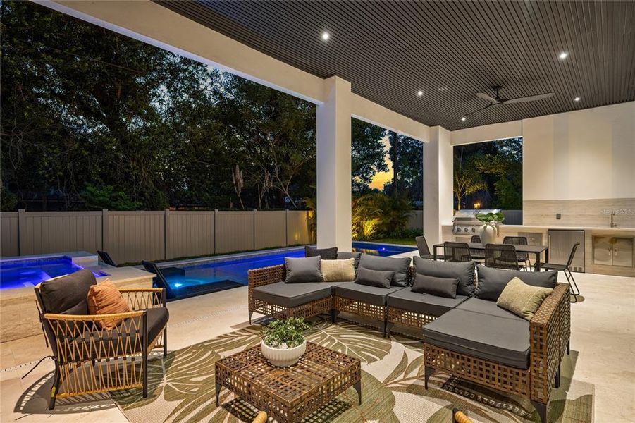 Exterior details and patio area of a home in , Winter Park (Image 28). Exterior details and patio area of a home in , Winter Park (Image 28).