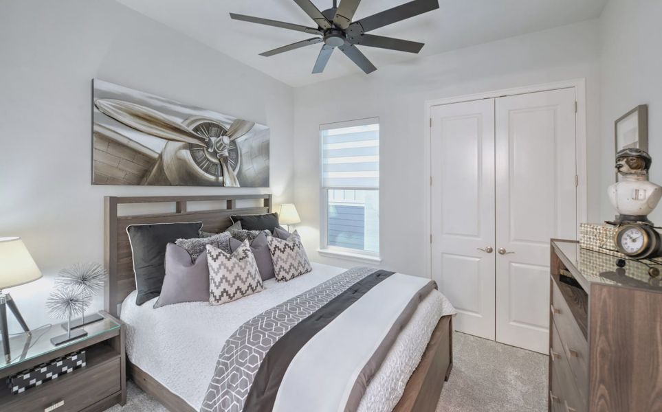 Furnished interior view inside a new home in Woodhaven, Port Orange (Image 19).