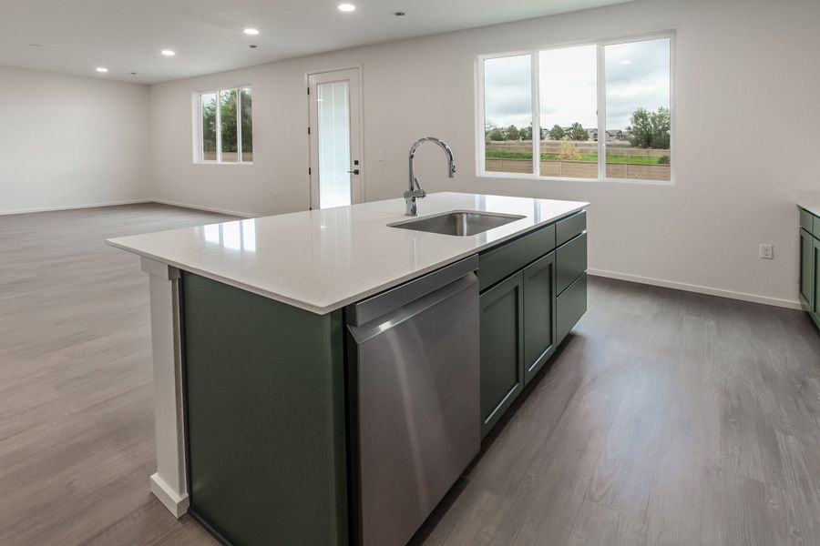 Furnished interior view inside a new home in Bloom, Fort Collins (Image 16). Furnished interior view inside a new home in Bloom, Fort Collins (Image 16).