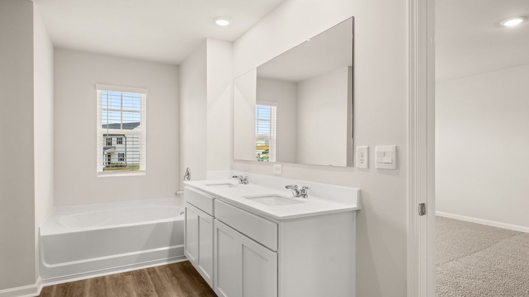 Furnished interior view inside a new home in Locust Grove Station - Cedar Ridge, Locust Grove (Image 10). Furnished interior view inside a new home in Locust Grove Station - Cedar Ridge, Locust Grove (Image 10).