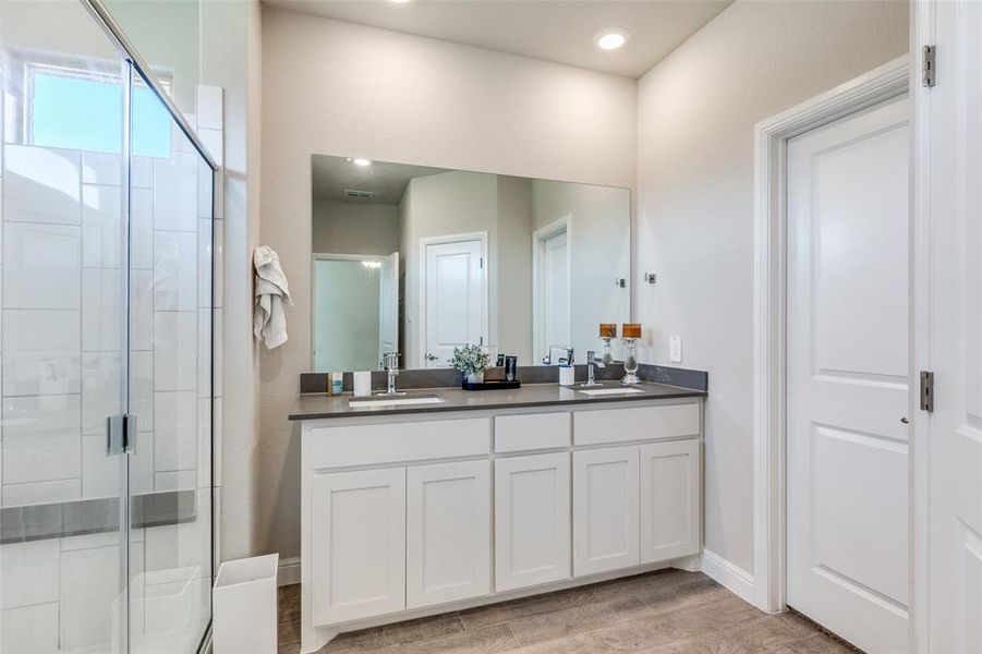 Furnished interior view inside a new home in , Haslet (Image 11). Furnished interior view inside a new home in , Haslet (Image 11).