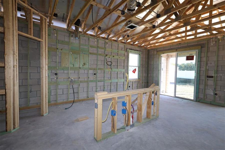 In-progress construction of a new home in Estates at Rivercrest, Sanford, FL (Image 19).