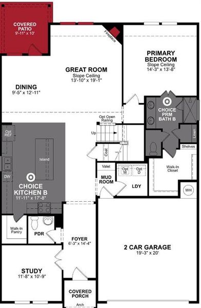 Beazer Homes Lake Point Cascade plan