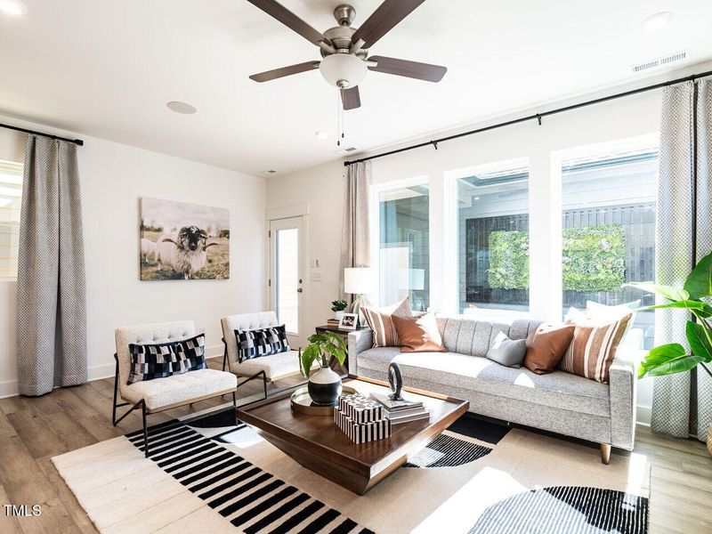 Family Room. Similar Plan.