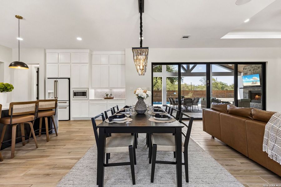 Furnished interior view inside a new home in , Leon Valley (Image 38).