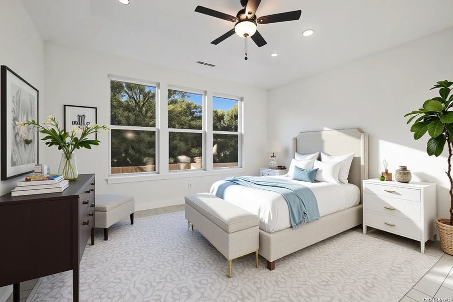 Furnished interior view inside a new home in Park Hill Commons, San Antonio (Image 10).