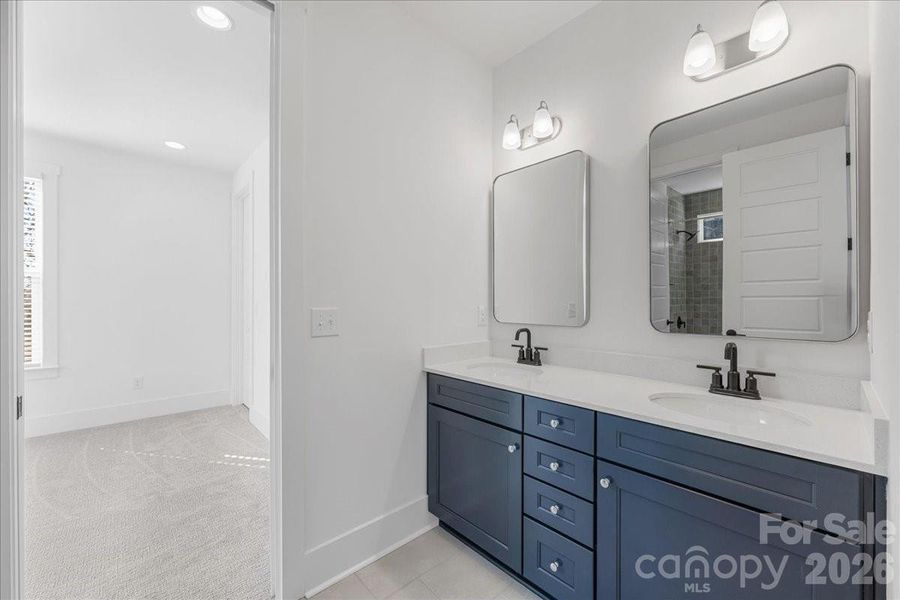 Furnished interior view inside a new home in , Charlotte (Image 9). Furnished interior view inside a new home in , Charlotte (Image 9).