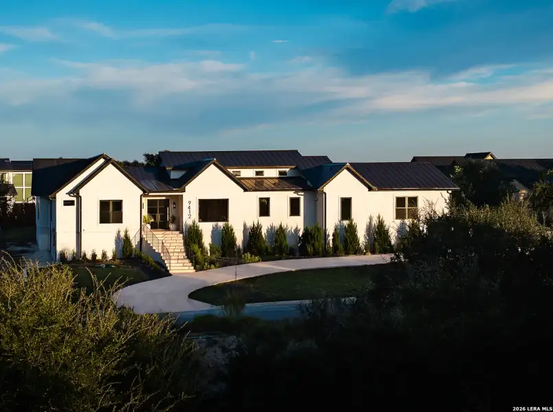 Front exterior of a new home in , San Antonio, TX, highlighting curb appeal (Image 33).