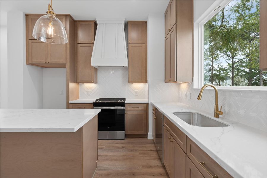 Furnished interior view inside a new home in , Houston (Image 11).