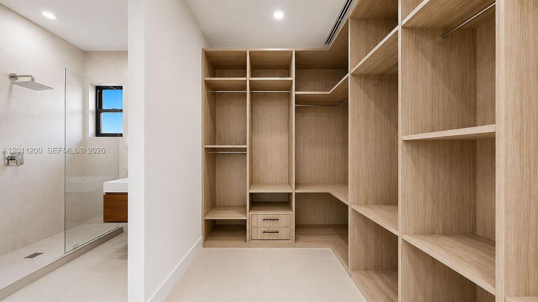 Furnished interior view inside a new home in , Miami Lakes (Image 57).